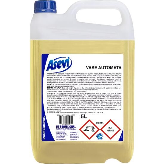 Detergent Vase Automat Asevi Profesional 5L (Similar Ponsmatic)