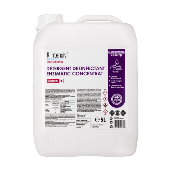 Detergent dezinfectant enzimatic concentrat 5 litri