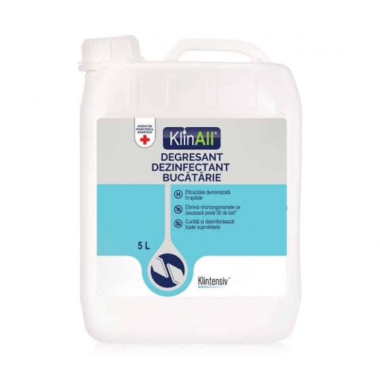 KlinAll®– Degresant dezinfectant bucatarie, 5 l