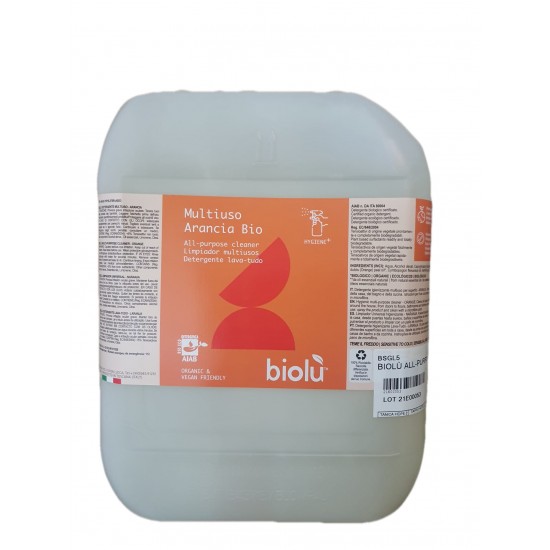 Biolu detergent ecologic universal cu ulei de portocale 20L