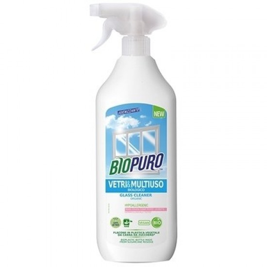 Detergent hipoalergen pt. sticla si alte suprafete, bio, 500ml - Biopuro                            