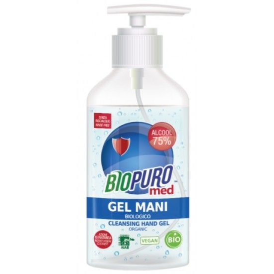 Gel igienizant pentru maini bio 250ml Biopuro                                                       