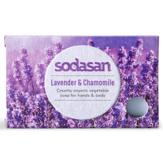 Sapun crema bio lavanda si musetel 100g SODASAN                                                     