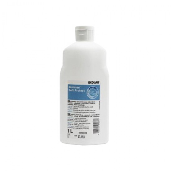 Aviz Biocid Dezinfectant Maini Ecolab Skinman Soft Protect 1l