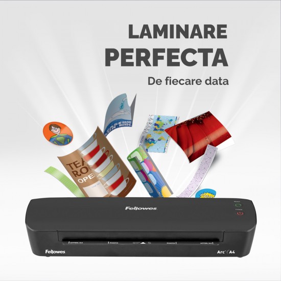 Laminator Fellowes ARC, A4, 2 role