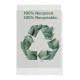 Mapa de protectie Esselte Recycled, PP reciclat, A4, 100 mic, 100 bucati/cutie, standard