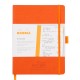 Meeting Book A5+ Rhodiarama, 80 file, tangerine