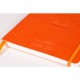 Meeting Book A5+ Rhodiarama, 80 file, tangerine