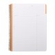 MeetingBook cu spira A4+ Rhodiactive, 80 file, negru