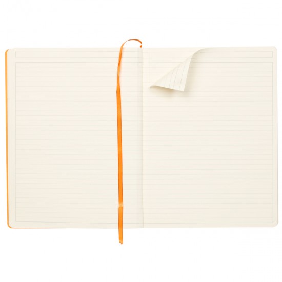 Notebook  A4+ Rhodiarama, 80 file, ivory dictando, rosu