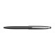 Pix cu mecanism Scrikss Stylus Matt Black, negru touch vf M scriere albastra