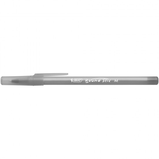 Pix fara mecanism BIC, Round Stic, 1.0 mm, scriere neagra