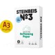 Hartie copiator reciclata, Steinbeis NO 3 Pure White, A3, 80 g/mp, 500 coli/top