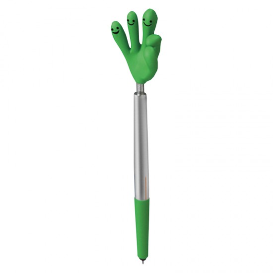 Pix flexibil FunHands, mina albastra si touchpad verde