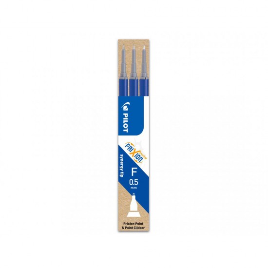 Rezerva roller cu gel Pilot Frixion Point, 0.5 mm, albastru