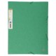 Dosar plic Exacompta Aquarel, A4, carton reciclat, inchidere elastic, verde