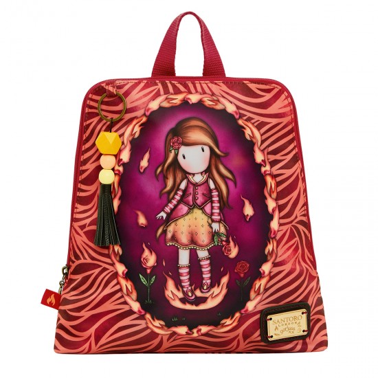 Rucsac mini, Gorjuss, Fire In My Heart, 27 x 27 x 9 cm