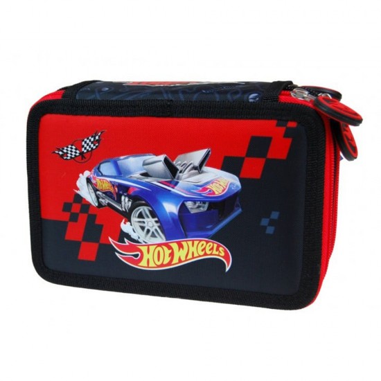 Penar echipat Hot Wheels, 3 compartimente