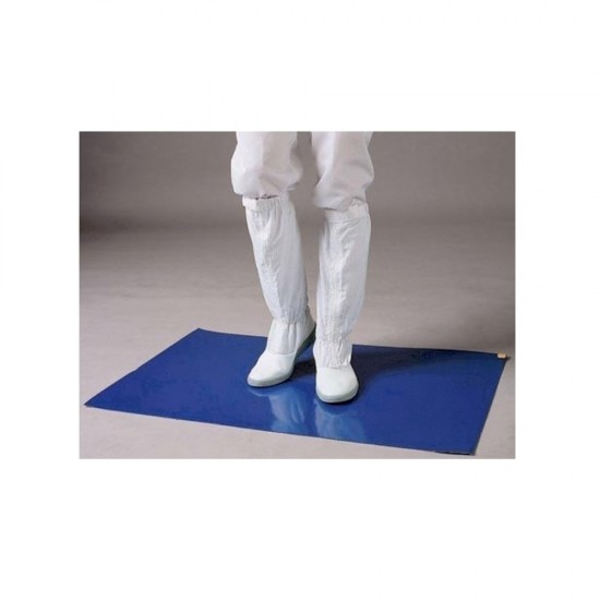 Covor igienizant Sticky mat albastru, 115 x 60 cm, 30 foi