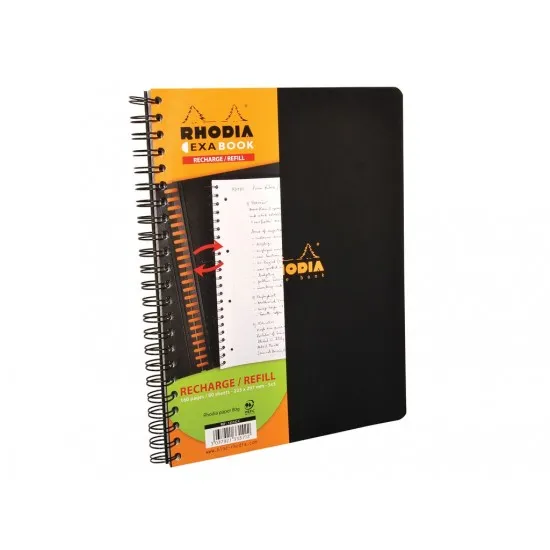 Rezervă caiet Clairefontaine Rhodia Exabook A4