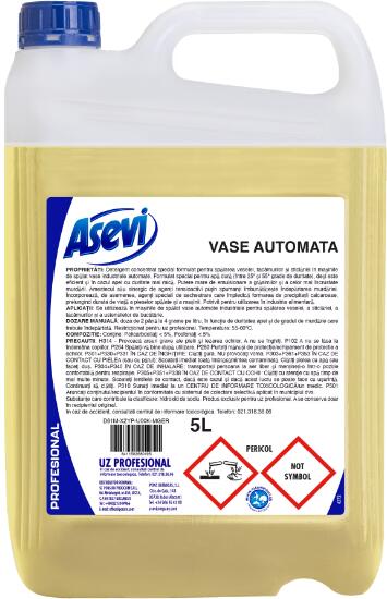 Detergent Vase Automat Asevi Profesional 5L (Similar Ponsmatic)