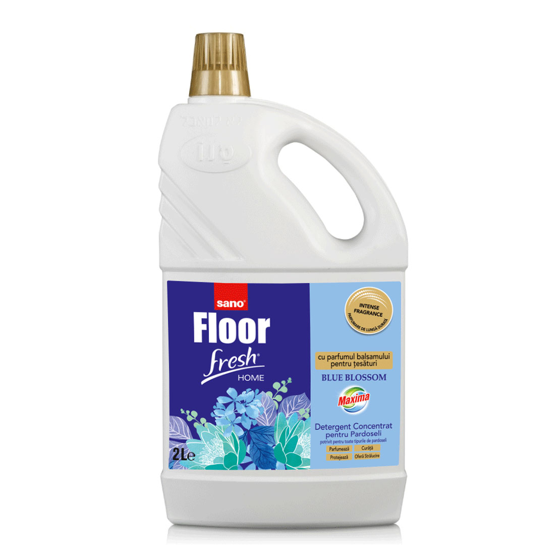 Detergent concentrat de pardoseli  Sano Floor Fresh Home Blue Blossom  2L