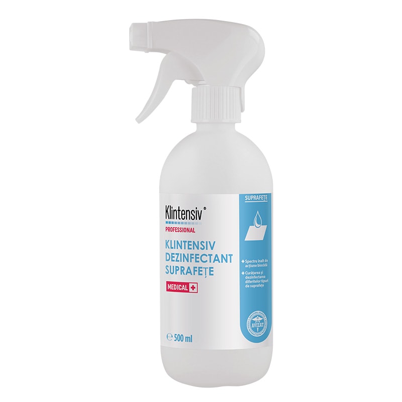 KLINTENSIV® – Dezinfectant suprafete gata de utilizare 500 ml