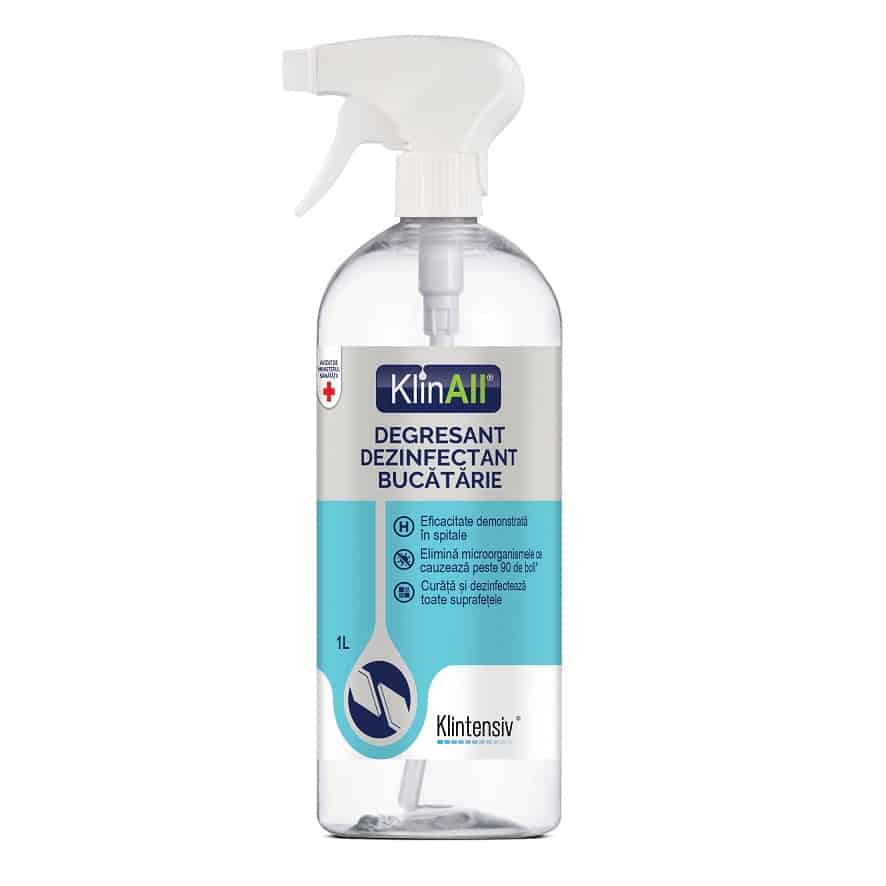 KlinAll®– Degresant dezinfectant bucatarie 1 l