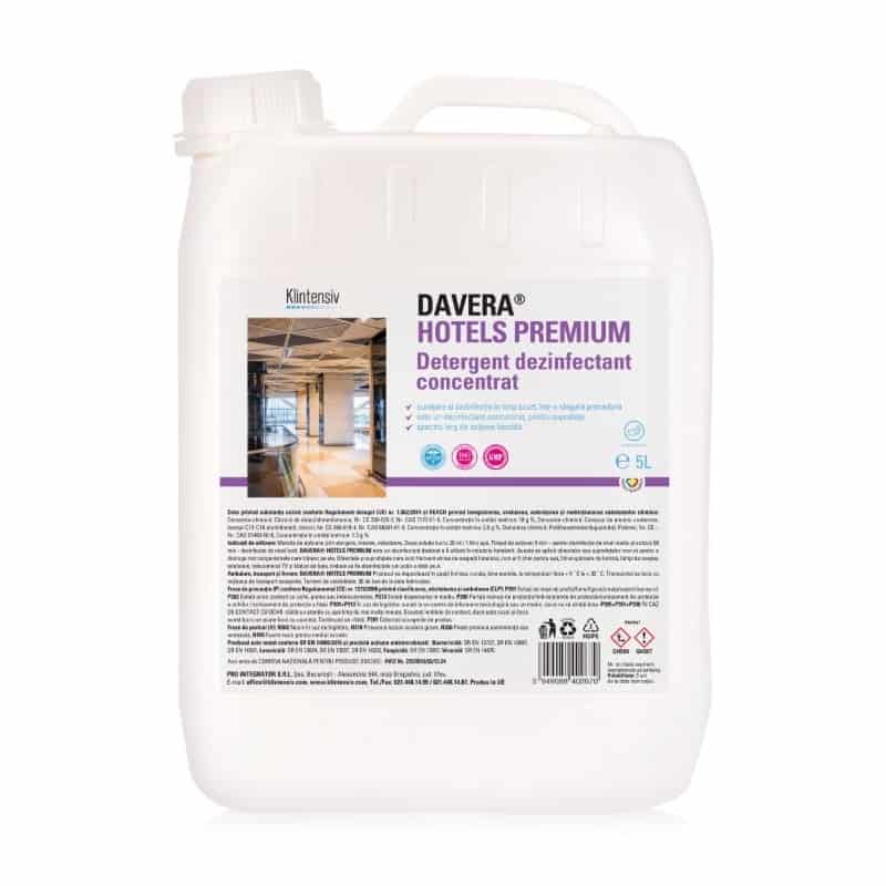 DAVERA® HOTELS PREMIUM – Detergent dezinfectant concentrat 5 litri