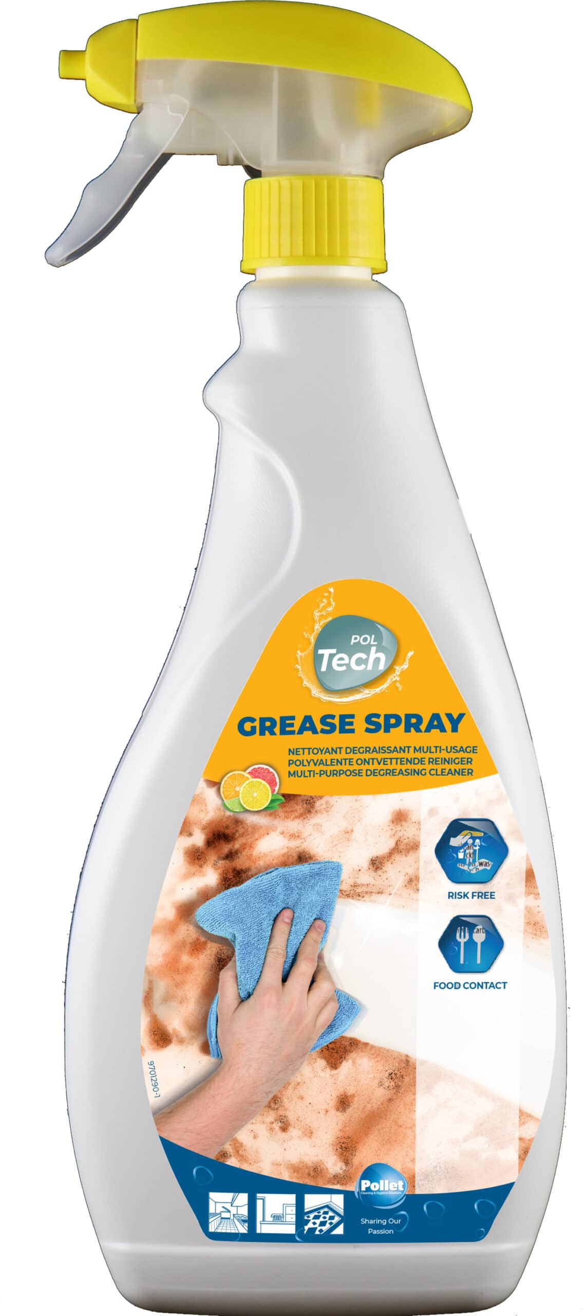 POLTECH GREASE SPRAY 750ML