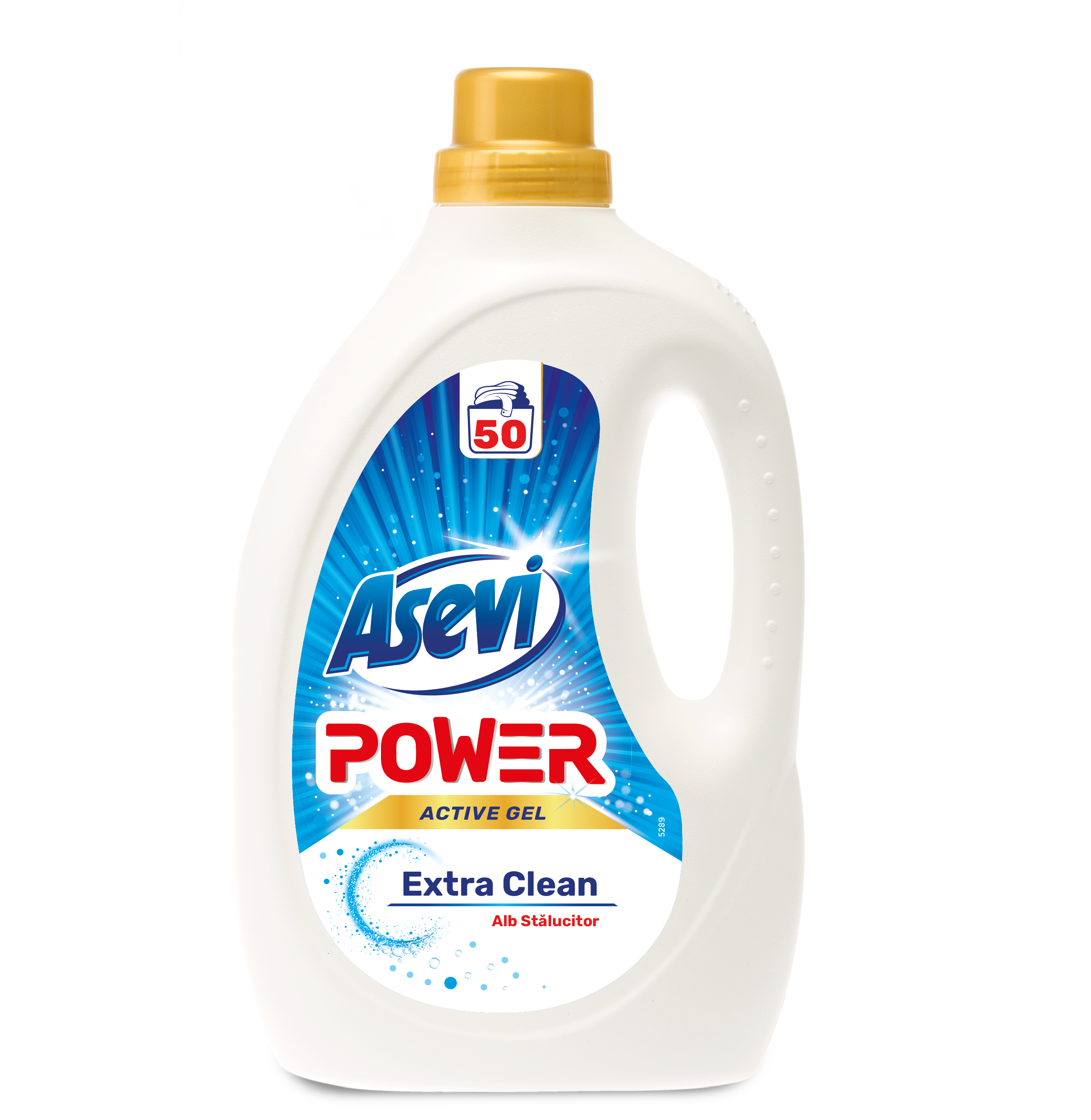 Detergent rufe ASEVI POWER ACTIVE GEL Extra Clean 50 spalari