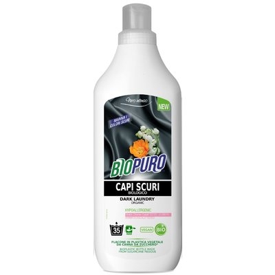 Detergent hipoalergen pentru rufe negre bio 1L Biopuro