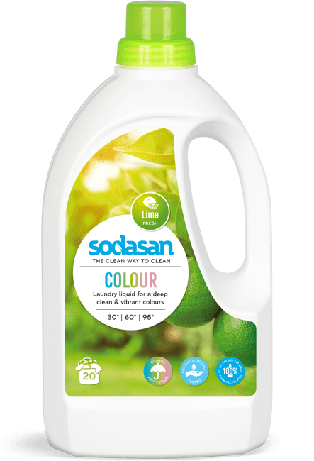 Detergent ecologic lichid pentru rufe albe si colorate 1.5L Sodasan