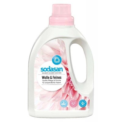 Detergent bio lichid pt. lana matase si rufe delicata 750 ml Sodasan