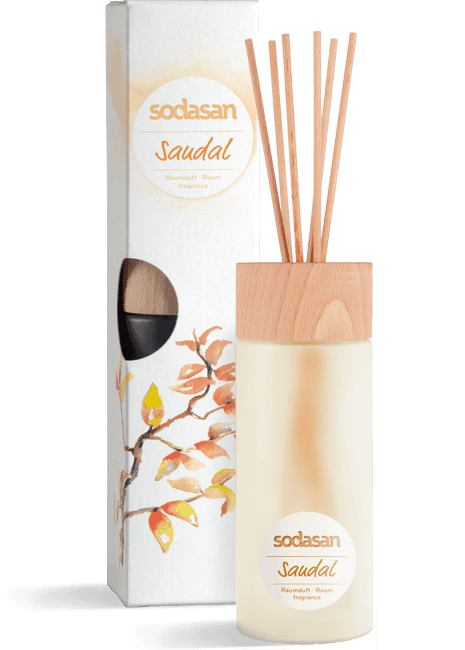 Odorizant de camera Senses Santal 200ml Sodasan