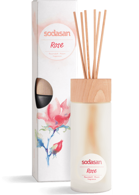 Odorizant de camera Senses Trandafir 200ml Sodasan