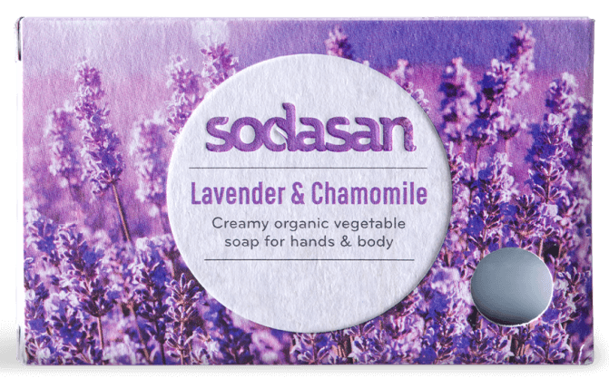 Sapun crema bio lavanda si musetel 100g SODASAN