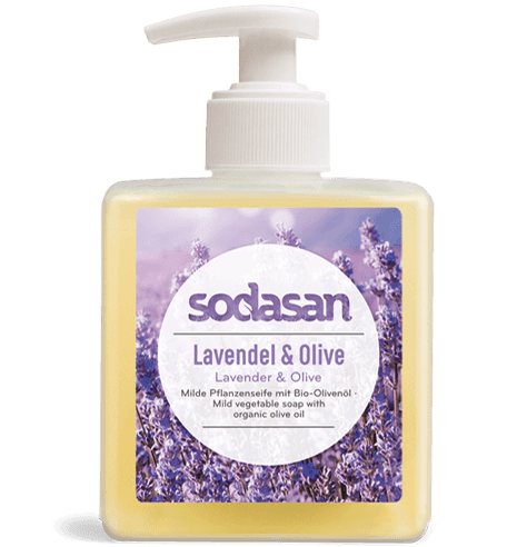 Sapun lichid gel de dus bio lavanda masline 300ml SODASAN