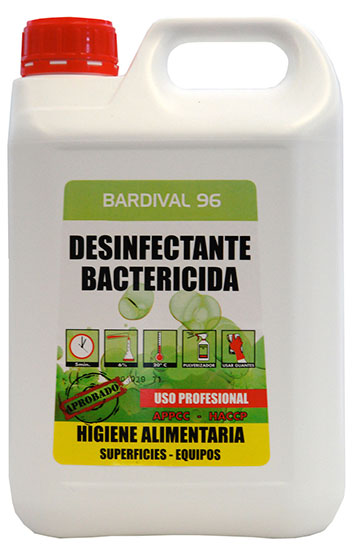 BARDIVAL- Dezinfectant bactericid de Suprafete 5L Asevi