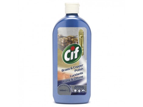 Detergent pentru alama & cupru Cif Professional 0.5L