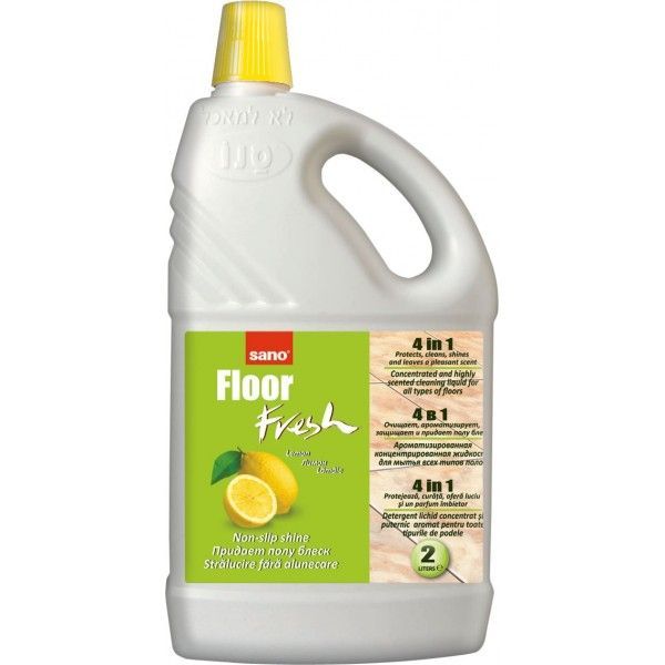 SANO FLOOR FRESH LEMON Manual  2l  detergent pardoseala