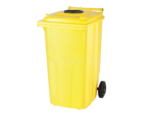 Europubela plastic galben  240 L - separare materiale plastice  SULO - Transport inclus