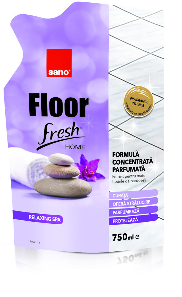 Detergent pardoseli Sano Floor Fresh Home Relaxing Spa 750 ml- rezerva