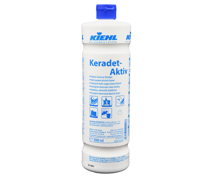 KERADET AKTIV - Detergent pentru suprafete pe baza de alcool 1L Kiehl