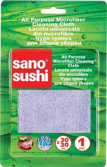 Laveta de curatare microfibra 30 x 30 cm Sano Sushi