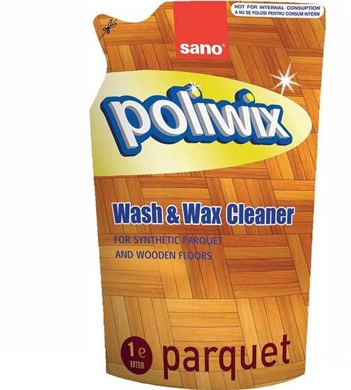 SANO POLIWIX PARQUET REFILL Manual  750 ml  detergent parchet