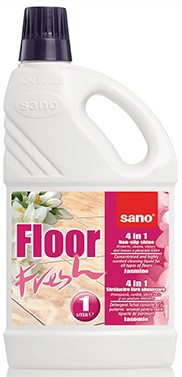 SANO FLOOR FRESH JASMINE Manual  1L sticla  detergent pardoseala  ceramica  portelan