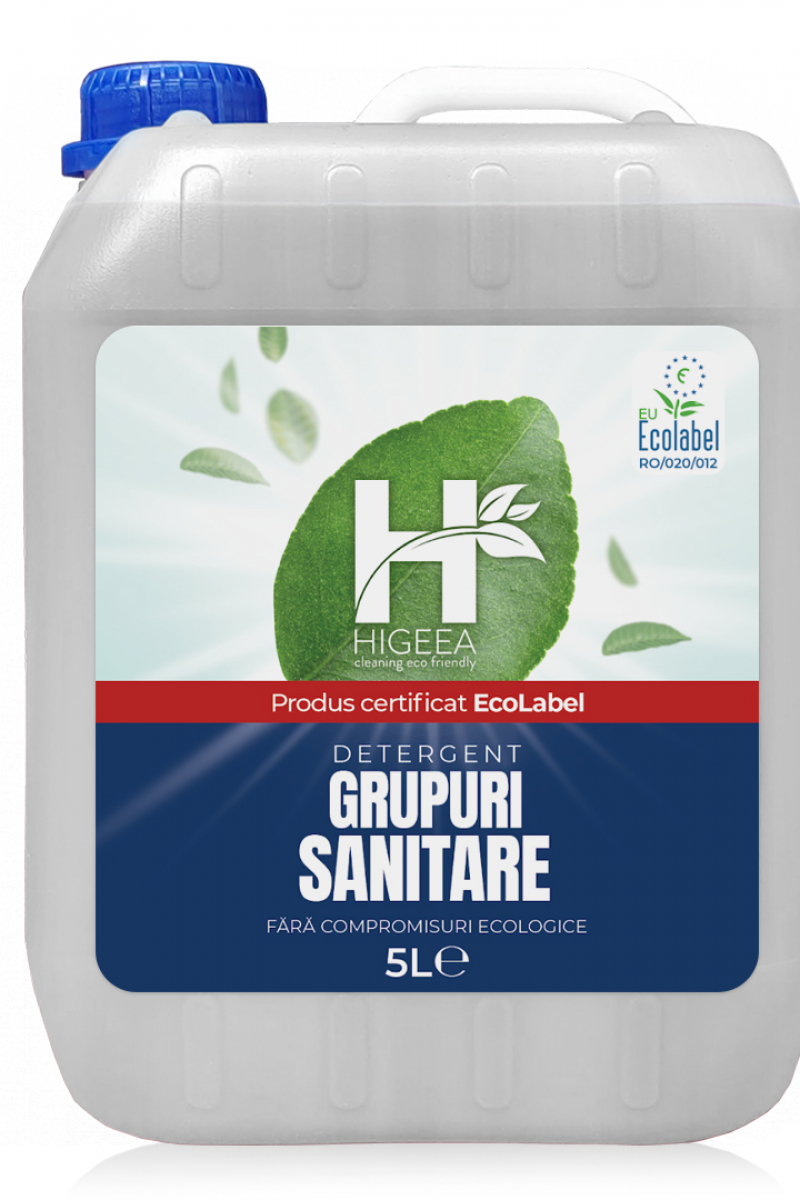 HIGEEA Detergent pentru grupuri sanitare Higeea - ECOLABEL 5l