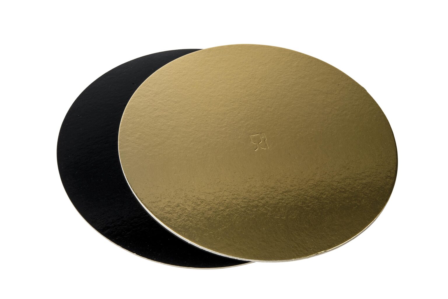 Discuri groase auriu/negru - Discuri groase auriu/negru 2400 gr OE44cm -10 buc/set