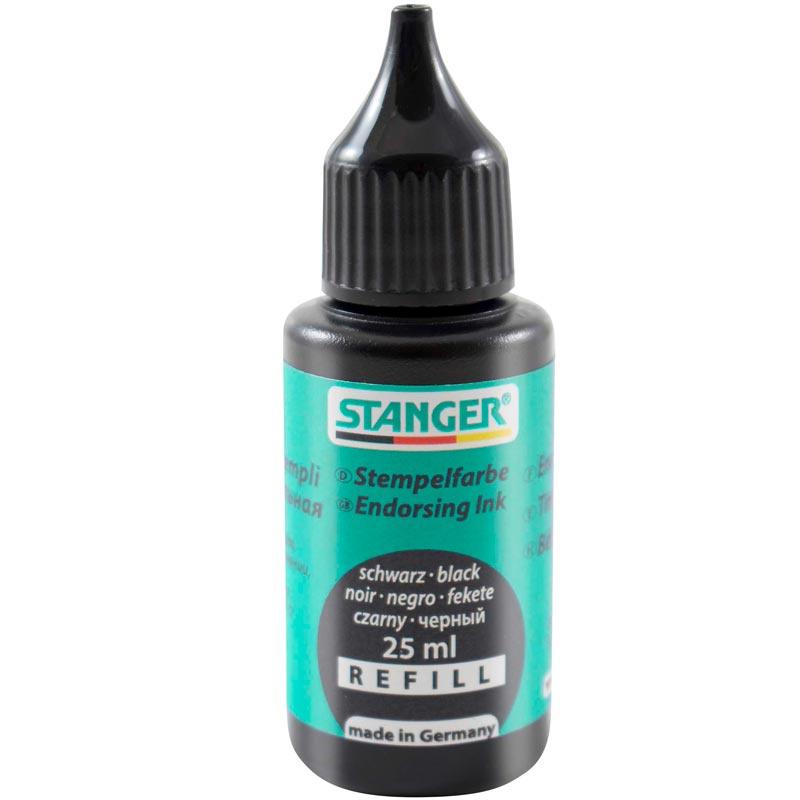 Tus pt. stampila Stanger - 25 ml negru